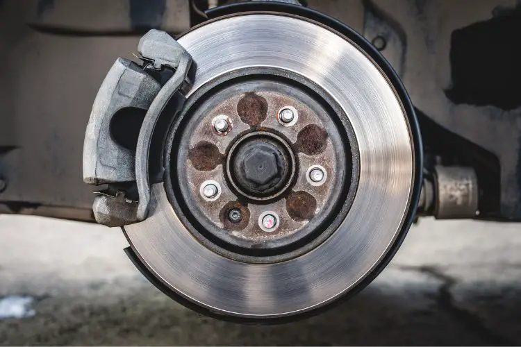 How does brake cleaner destroy rubber on tires