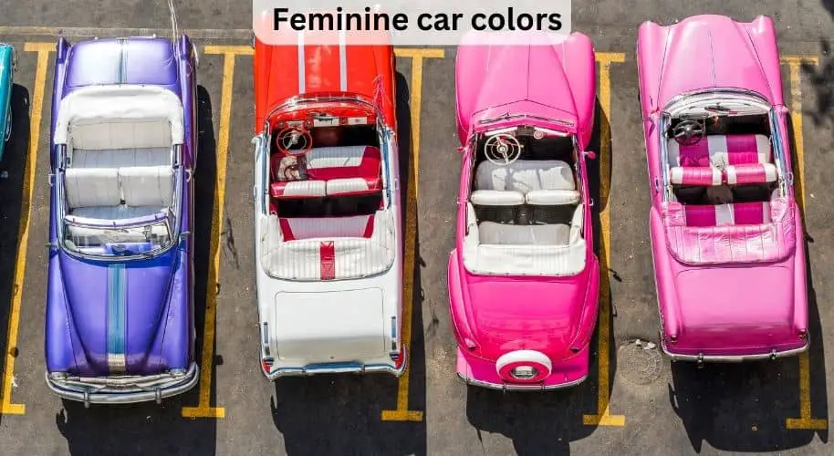 feminine car colors